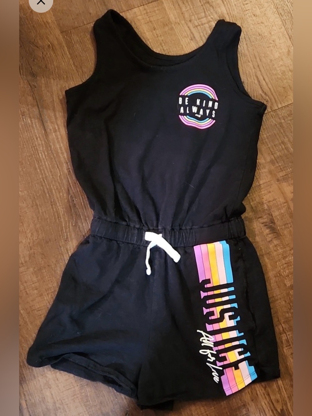 NWT Girls Justice Romper. Size XL Plus.
